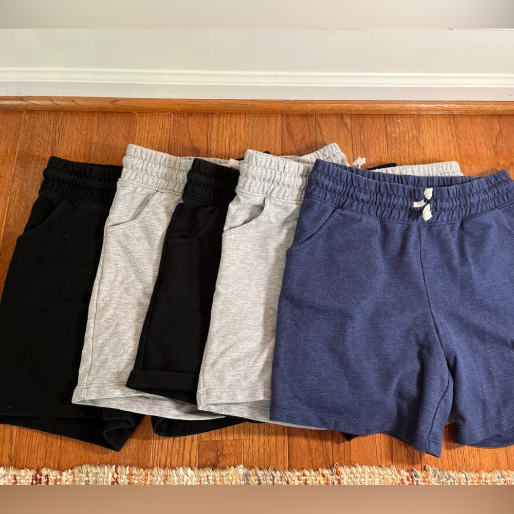 Cat & Jack Girls Athletic Sweat Shorts Lot of 5, Size XL